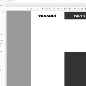 Yanmar 3TNE88 EBVB Parts Catalog Manual - PDF DOWNLOAD