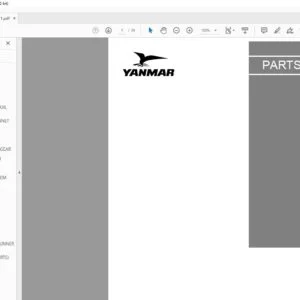 Yanmar 3TNV88-NHB NHBB Parts Catalog Manual - PDF DOWNLOAD