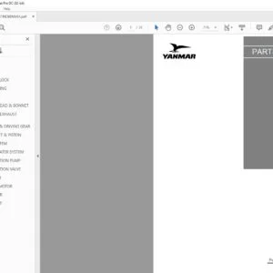 Yanmar 4TNE98-NMH Parts Catalog Manual - PDF DOWNLOAD