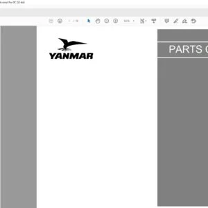 Yanmar L100V6CA1T1AA Parts Catalog Manual - PDF DOWNLOAD