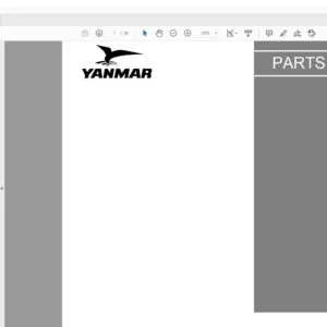 Yanmar L48V6CF1T1AA Parts Catalog Manual - PDF DOWNLOAD
