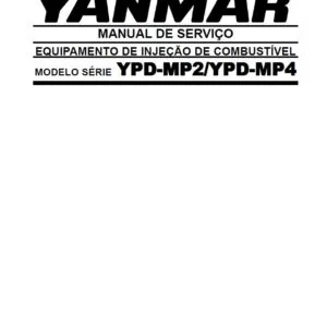 Yanmar YPD-MP2 YPD-MP4 Equipmento de injecao de combustivel Manual de Servico - PDF DOWNLOAD (Portuguese)