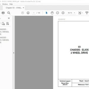 CLAAS 240-210 03 CHASSIS - ELIOS 2 WHEEL DRIVE Repair Manual – PDF DOWNLOAD