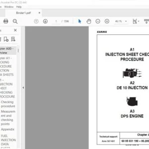CLAAS Ares 507-607 Repair Manual - PDF DOWNLOAD