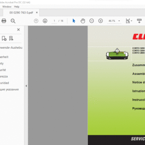 CLAAS CORTO 3200 FN Profil CORTO 3200 F Profil CORTO 2800 F Profil Assembly instructions Manual_DE_EN_FR_RU - PDF DOWNLOAD