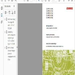CLAAS SCORPION 9040 SCORPION 7045 SCORPION 7040  SCORPION 7035 SCORPION 7030 for replacing a 5310 control by an HDS34 control valve Assembly instructions Manual_DE_EN_FR