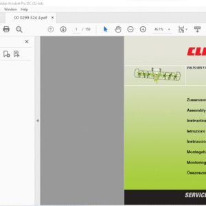 CLAAS VOLTO 870 T  770 T  Assembly instructions Manual_DE_EN_FR_IT - PDF DOWNLOAD