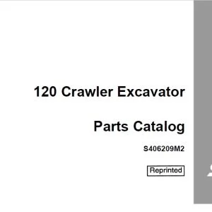 Case 120 Crawler Excavator Parts Catalog Manual S406209M2 - PDF DOWNLOAD