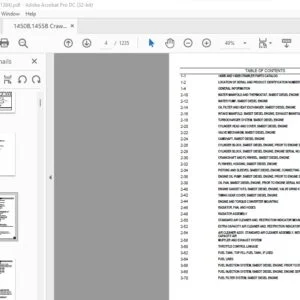 Case 1450B 1455B Crawler Tractor Parts Catalog Manual - PDF DOWNLOAD