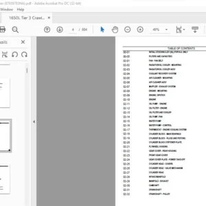 Case 1650L Tier 3 Crawler Dozer Parts Catalog Manual - PDF DOWNLOAD