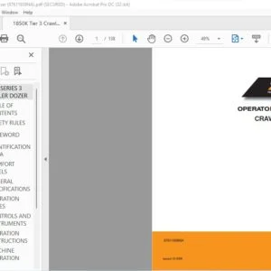 Case 1850K SERIES 3 Crawler Dozer Operator's Manual 87611939NA - PDF DOWNLOAD