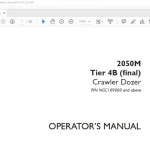 Case 2050M Tier 4B (final) Crawler Dozer Operator's Manual 48149241 - PDF DOWNLOAD