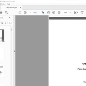 Case 450 Crawler Parts Catalog Manual D930 - PDF DOWNLOAD