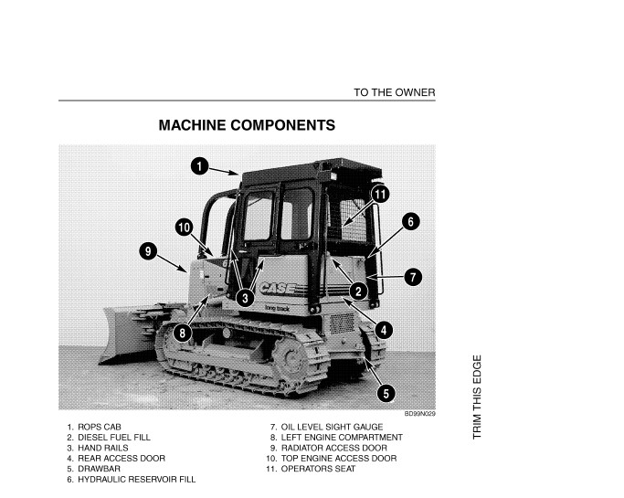 Case 650H Crawler Operators Manual 6-21880 - PDF DOWNLOAD ...