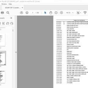 Case 650M WT Crawler Dozer Tier 4B Parts Catalog Manual - PDF DOWNLOAD