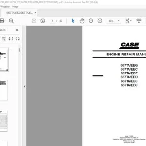 Case 667TA/EEG 667TA/EEC 667TA/EBF 667TA/EED 667TA/EBJ 667TA/EDJ Engine Repair Manual - PDF DOWNLOAD