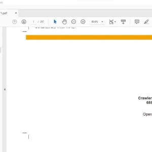 Case 688B & 888B Crawler Excavators Operators Manual 9-24101 GB - PDF DOWNLOAD