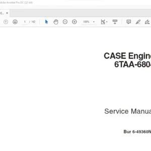 Case 6TAA-6804 Engine Service Manual 6-49360 - PDF DOWNLOAD