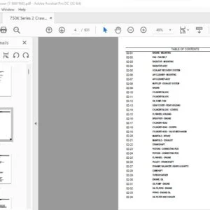Case 750K Series 2 Crawler Dozer Parts Catalog Manual - PDF DOWNLOAD