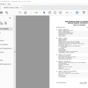 Case 850B Crawler Service Manual - PDF DOWNLOAD