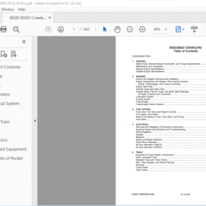 Case 850D 855D Crawler Service Manual - PDF DOWNLOAD