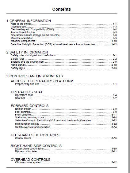 Case 850M Tier 4B (final) Crawler Dozer Operator's Manual 48152915 ...