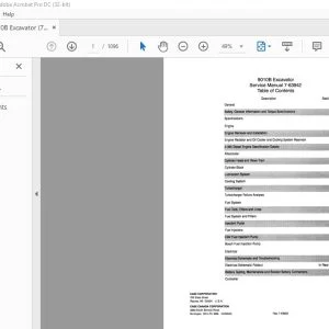 Case 9010B Excavator Service Manual 7-63942 - PDF DOWNLOAD