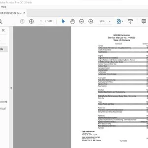 Case 9040B Excavator Service Manual 7-62222 - PDF DOWNLOAD