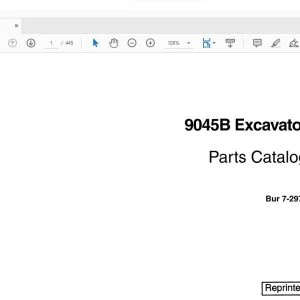 Case 9045B Excavator Parts Catalog Manual 7-2970 - PDF DOWNLOAD