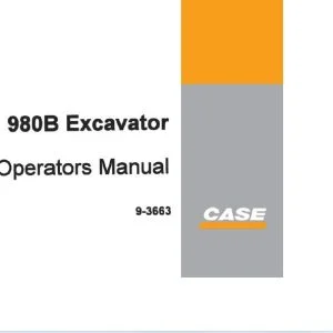 Case 908B Excavator Operators Manual 9-3663 - PDF DOWNLOAD