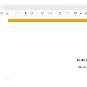 Case CK62 Crawler Excavator Operators Manual 9-26270 GB - PDF DOWNLOAD