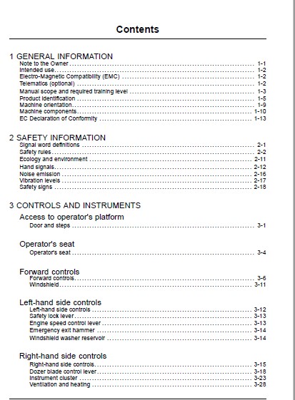 Case CX19C Mini Excavator Operator's Manual 90361750 - PDF DOWNLOAD ...