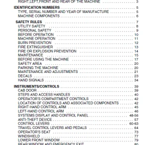 Case CX210-CX240 Excavator Operator's Manual - PDF DOWNLOAD