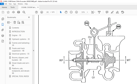 Case Cx26b Cx30b Series 2 Mini Excavator Service Manual 84563194b Pdf Download Heydownloads 2157