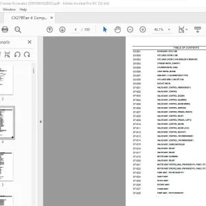 Case CX27B PV13 Compact Crawler Excavator Tier 4 Parts Catalog Manual - PDF DOWNLOAD