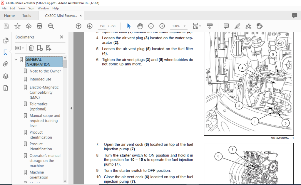 Case CX30C Mini Excavator Operator’s Manual 51632739 - PDF DOWNLOAD ...