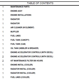 Case CX36B Mini Crawler Excavator Parts Catalog Manual - PDF DOWNLOAD