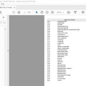 Case CX460 Crawler Excavator Tier 3 Parts Catalog Manual - PDF DOWNLOAD