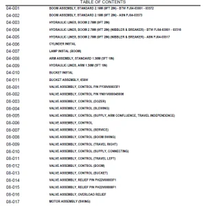 Case CX50B Mini Crawler Excavator Parts Catalog Manual - PDF DOWNLOAD