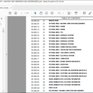 Case CX55B Tier 4 Mini Crawler Excavator Service Manual S5PS0014E01 - PDF DOWNLOAD