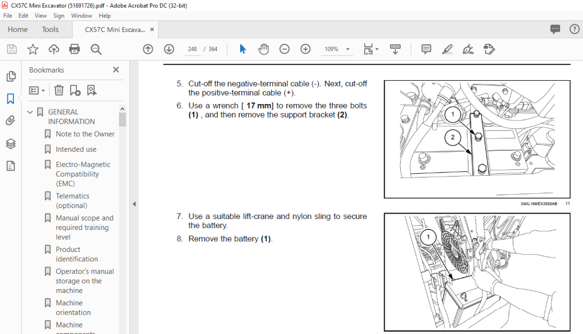 Case CX57C Mini Excavator Operator's Manual 51691726 - PDF DOWNLOAD ...