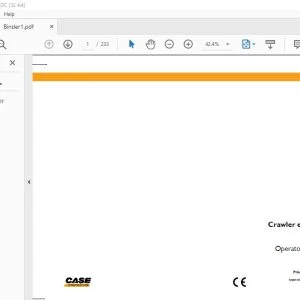 Case CX800B Crawler Excavator Operator's Manual 84330681 - PDF DOWNLOAD