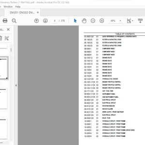 Case DV201 DV202 DV204 Double Drum Vibratory Roller Parts Catalog Manual - PDF DOWNLOAD