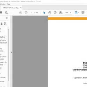 Case DV201 DV202 DV204 Vibratory Rollers Operator's Manual 6-35950NA - PDF DOWNLOAD