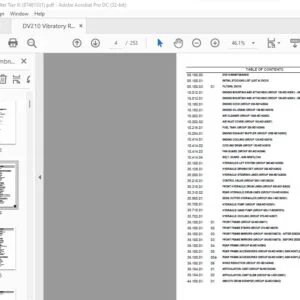 Case DV210 Vibratory Roller Tier 3 Parts Catalog Manual - PDF DOWNLOAD