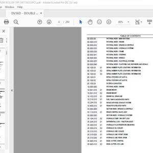 Case DV36D Double Drum Roller T4F Parts Catalog Manual  - PDF DOWNLOAD