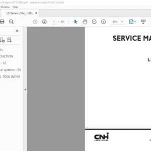 Case LS Series L3AL L3BL Tier 3 Engine Service Manual 47731080 - PDF DOWNLOAD