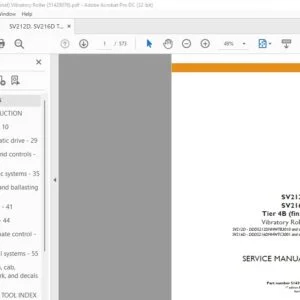 Case SV212D SV216D Tier 4B (final) Vibratory Roller Service Manual 51429076 - PDF DOWNLOAD