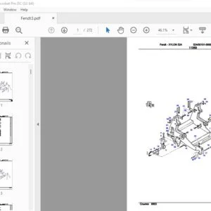 Fendt - XYLON 524 Parts Manual - PDF DOWNLOAD