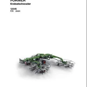 Fendt FORMER Kreiselschwader 12545  Betriebsanleitung - PDF DOWNLOAD (German)